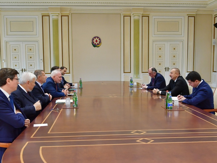 Президент Ильхам Алиев принял сопредседателей Минской группы ОБСЕ