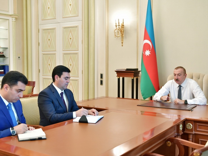 Ильхам Алиев новым главам ИВ: «Если услышу, узнаю, что вы идете по кривой дорожке…» - ВИДЕО