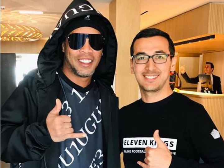 Роналдиньо поддержит азербайджанский стартап «Eleven Kings» - ФОТО