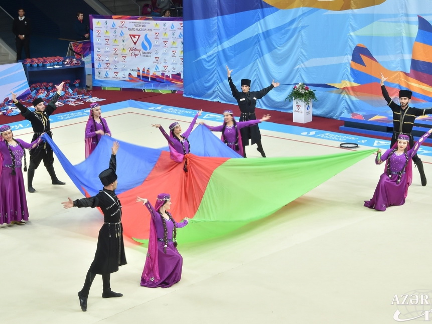 В Баку состоялась церемония открытия международного турнира по художественной гимнастике - ФОТО