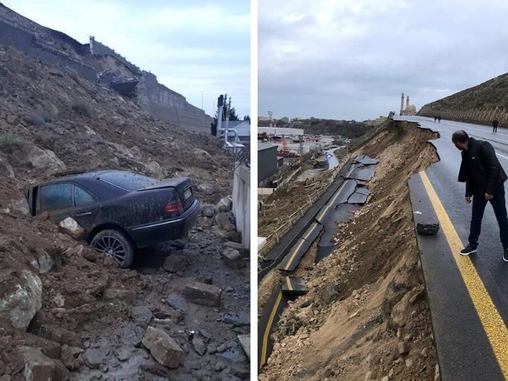 Ликвидация последствий оползня в Баку может затянуться надолго - ФОТО - ВИДЕО - ОБНОВЛЕНО