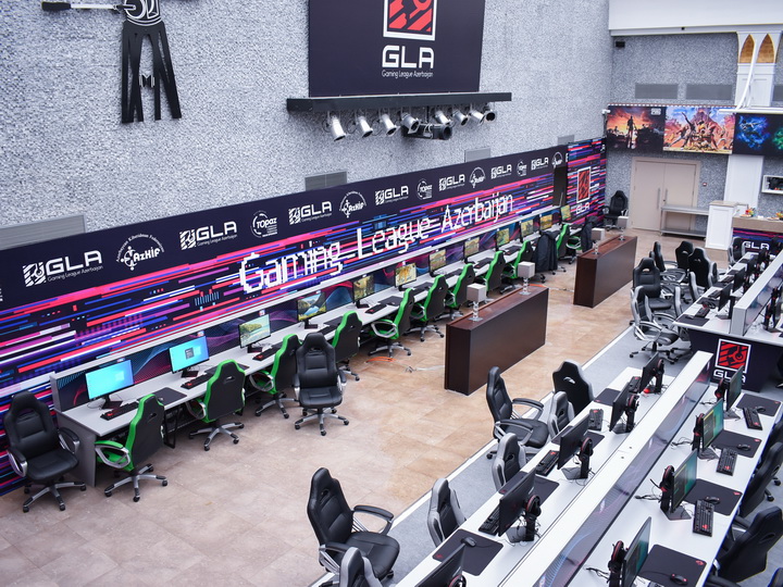Рай для киберспортсменов: В Баку открылась Nizami E-Sports Arena - ФОТО