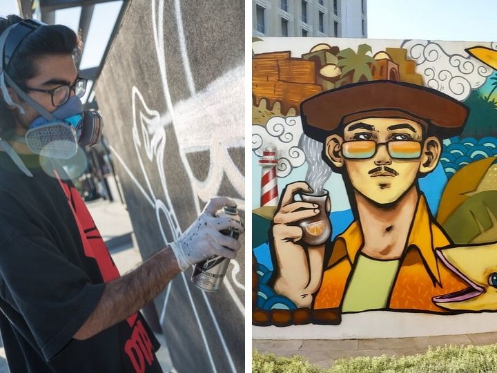 Street art: Кто они – создатели граффити на бакинских стенах? - ФОТО