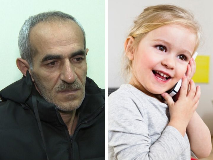 В Баку мужчина выхватил у двухлетнего ребенка телефон - ФОТО