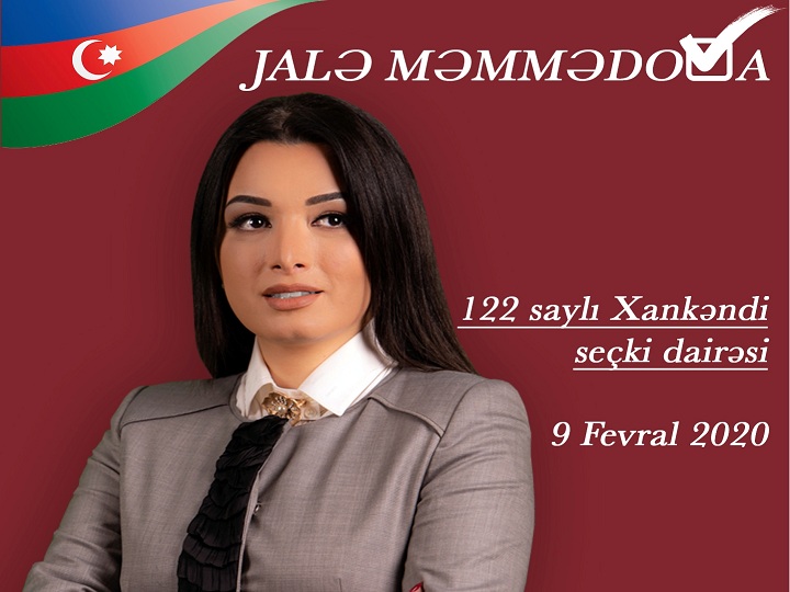 122 saylı Xankəndi seçki dairəsindən deputatlığa namizəd Jalə Məmmədova seçicilərlə görüşlərini davam etdirir – FOTO