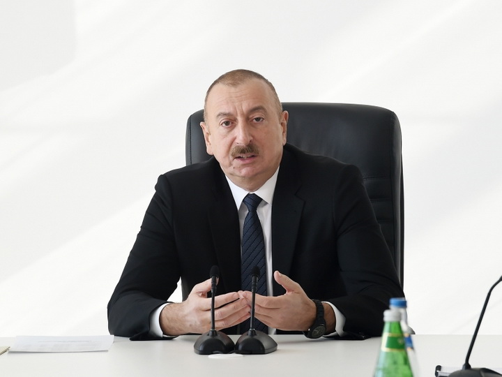 Президент Ильхам Алиев: Азербайджан будет идти по пути независимости, свободы и развития - ФОТО