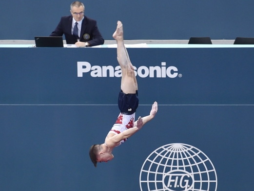 Азербайджанский гимнаст Фарид Мустафаев вышел в финал соревнований Кубка мира