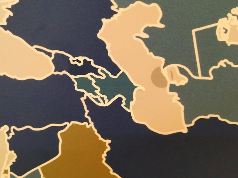 Российский музей после обращения посольства исправил искаженную карту Азербайджана - ФОТО