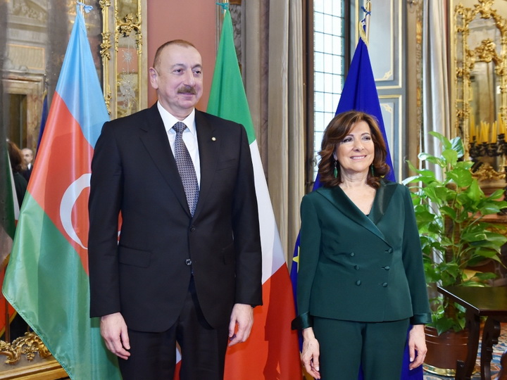 На встрече с председателем Сената Италии подчеркнут высокий уровень связей между двумя странами - ФОТО
