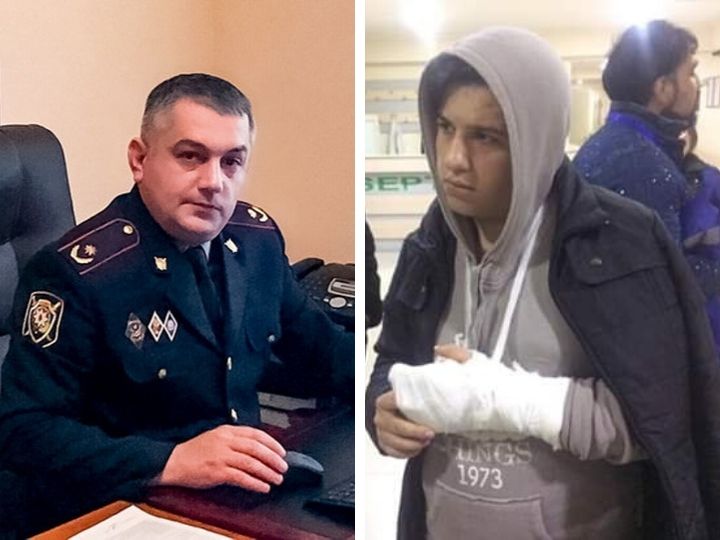 Полиция Баку прокомментировала информацию об избиении журналиста в ходе акции - ВИДЕО