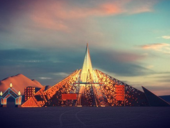 Каким будет главный храм фестиваля Burning Man 2020 - ФОТО
