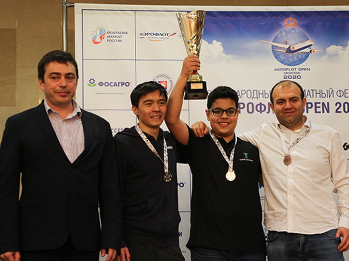 Триумф 14-летнего азербайджанца в Москве: Айдын Сулейманлы выиграл «Аэрофлот Опен-2020»