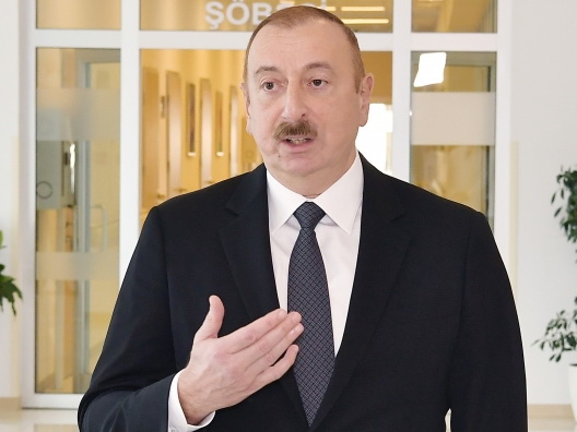 Ильхам Алиев: «Вероятность распространения коронавируса в Азербайджане не столь высока»