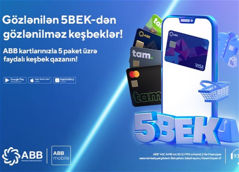 Новый проект от Банка ABB - Faydalı keşbek