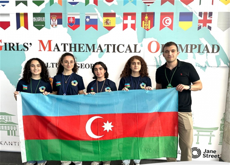 Азербайджанские школьники успешно выступили на Европейской девичьей олимпиаде по математике - ФОТО