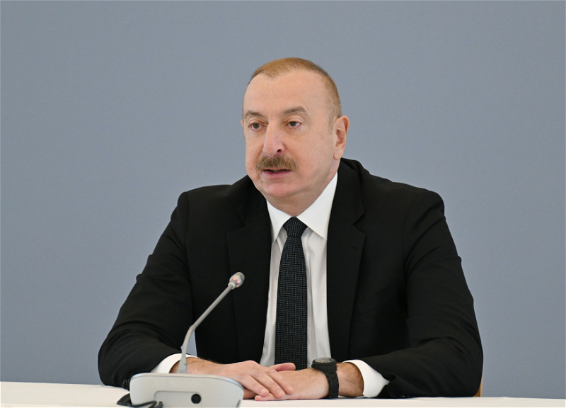 Президент: В Азербайджане нет серьёзных или потенциальных рисков