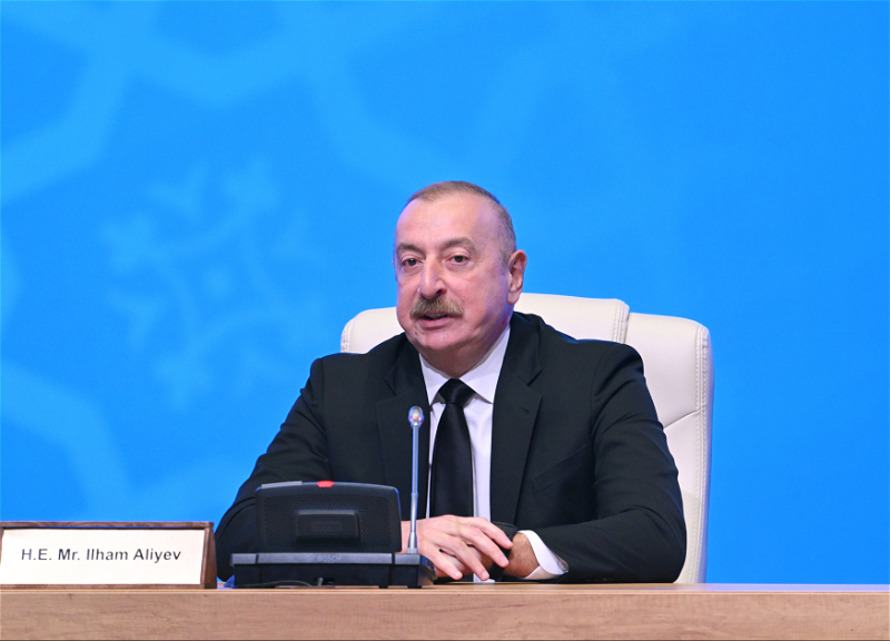Президент Ильхам Алиев: Азербайджан и Армения проводят работу по делимитации и демаркации без каких-либо посредников