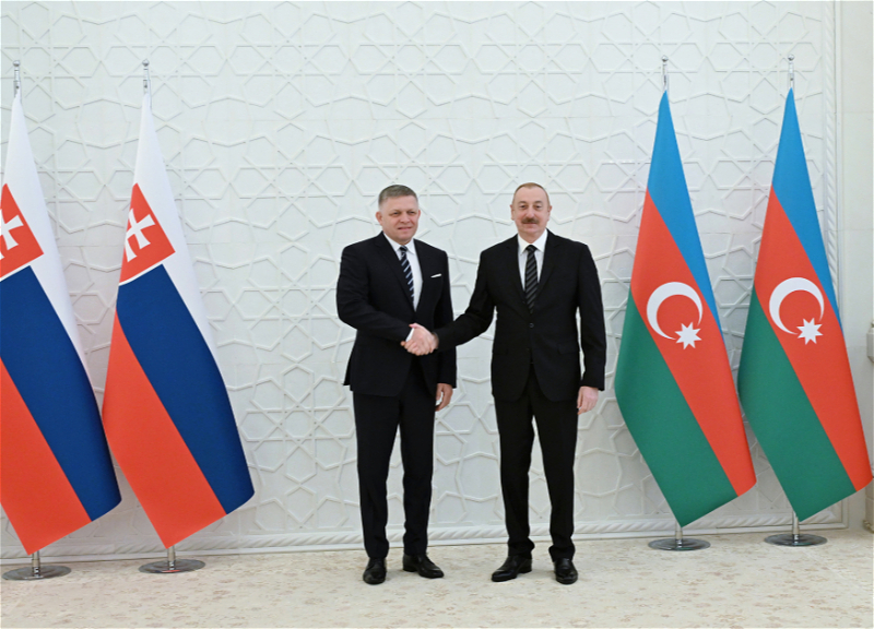 Состоялась встреча Президента Ильхама Алиева с премьер-министром Словакии один на один - ФОТО