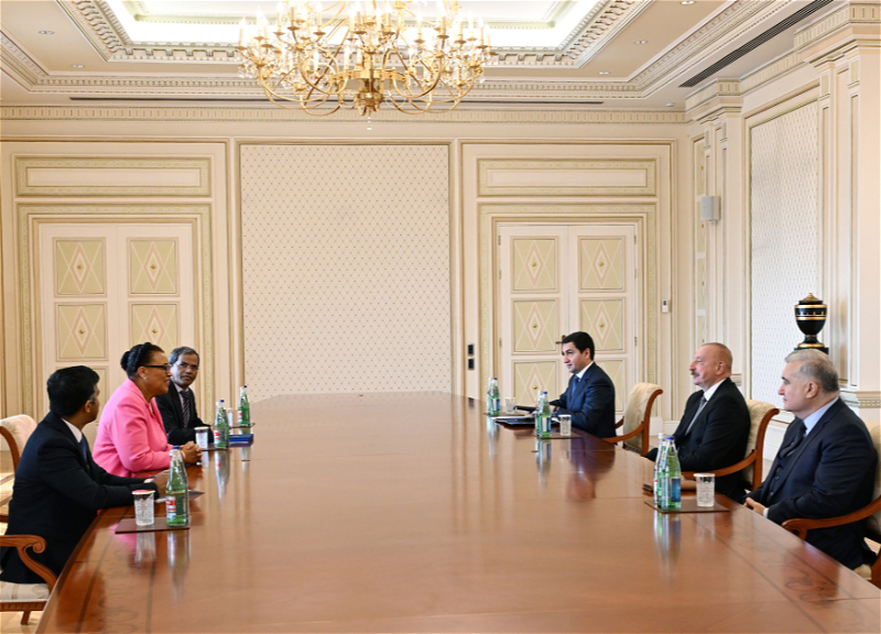 Президент Ильхам Алиев принял генерального секретаря Содружества наций - ФОТО