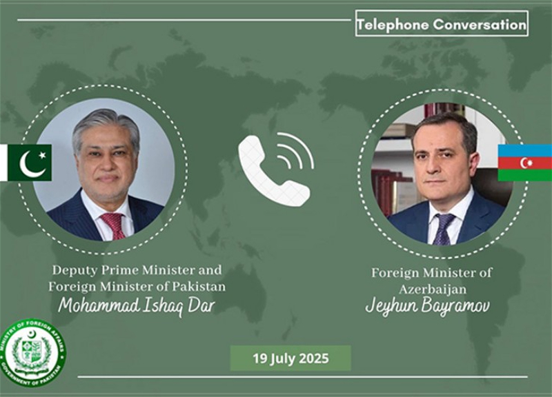 Azərbaycan və Pakistan XİN rəhbərlərinin telefon danışığı olub - YENİLƏNİB