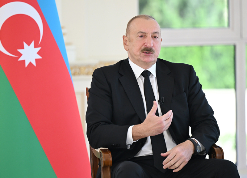 Интервью с Президентом Ильхамом Алиевым: Мир, законность и прагматизм как основа стабильности Южного Кавказа