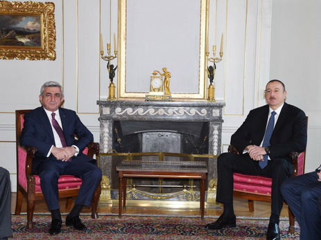 В Берне состоялась встреча президентов Азербайджана и Армении – ФОТО